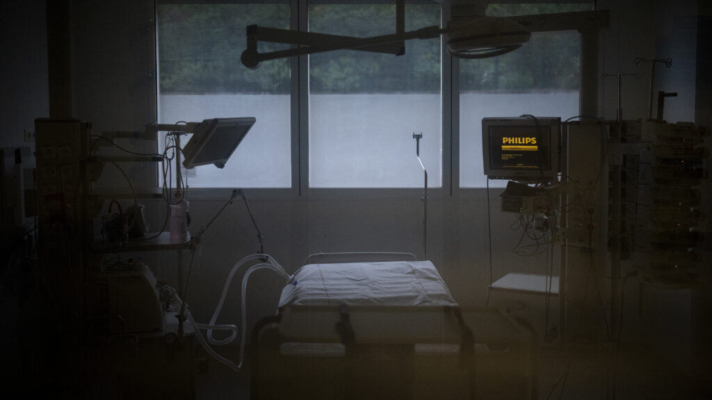 ServusTech's tweet card. Work has gone remote. So has banking, grocery shopping, notary services, and pretty much everything else. Hospitalization is next.