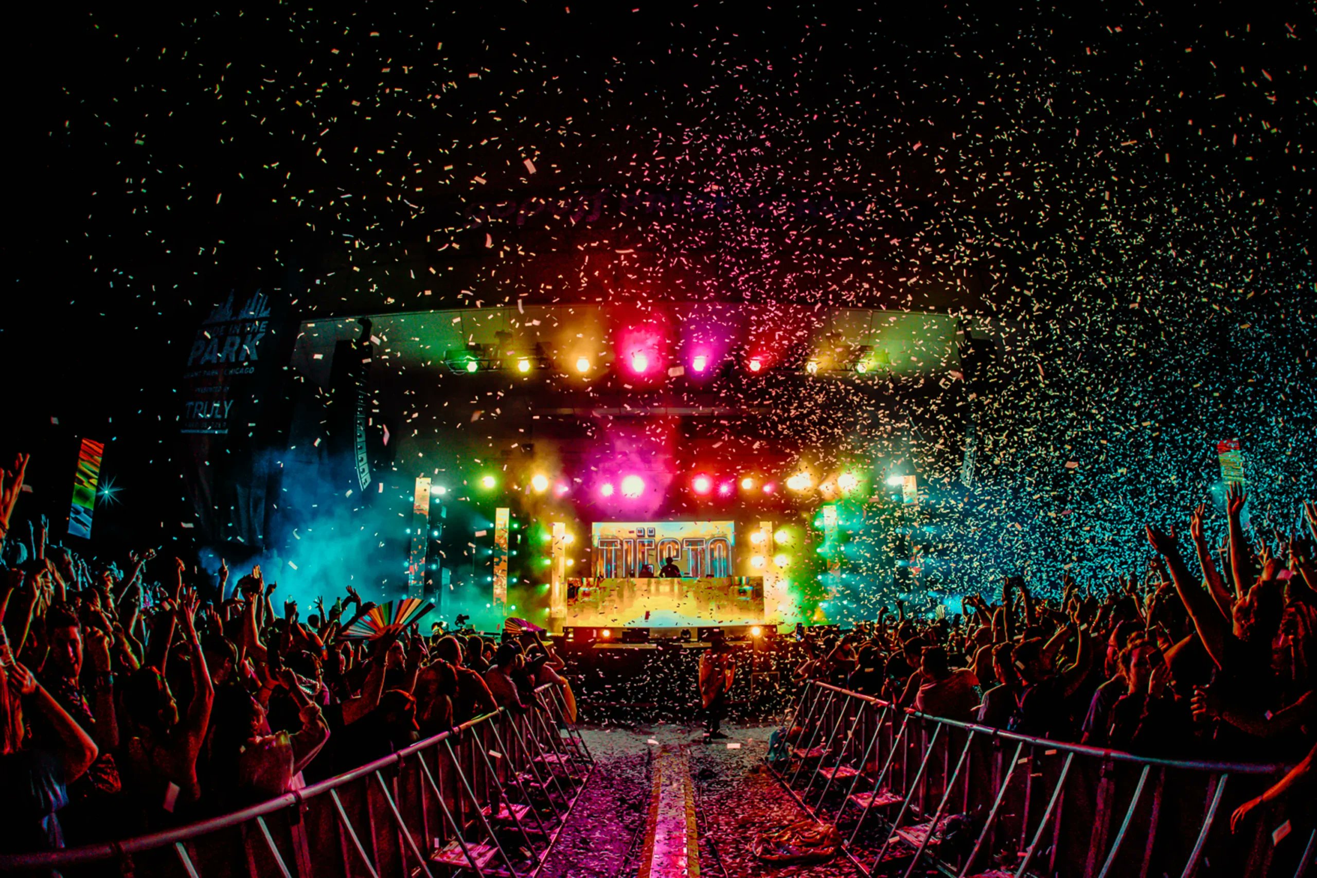 TheEDMNetwork's tweet card. The two-day dance music festival and LGBTQ+ celebration will return to Chicago's iconic Grant Park this summer.