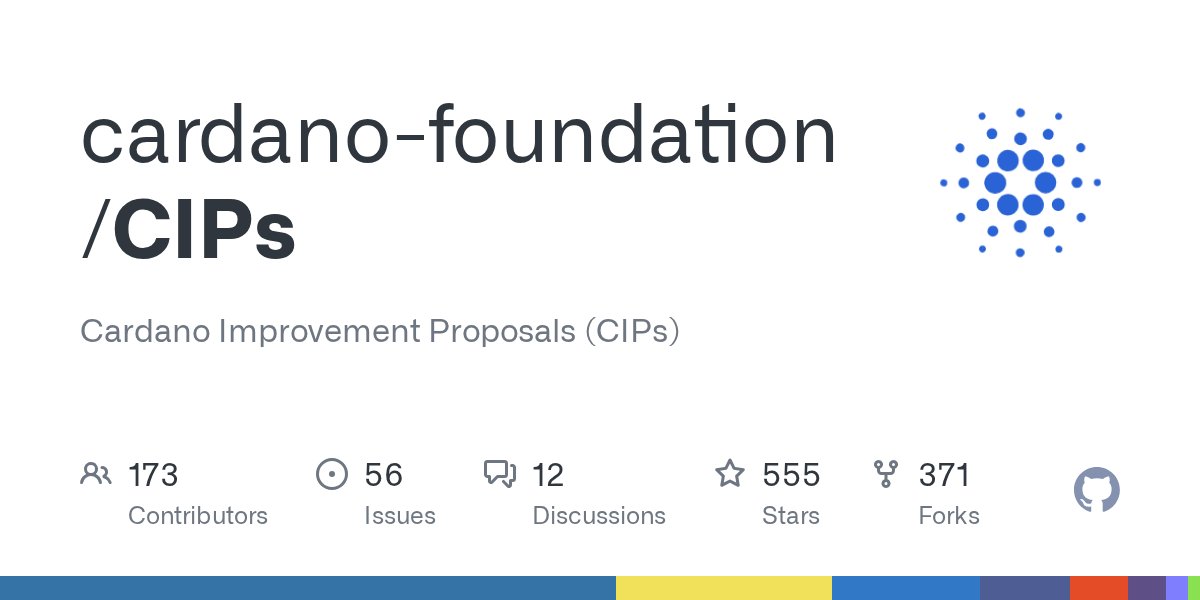 SlinQ's tweet card. Cardano Improvement Proposals (CIPs). Contribute to cardano-foundation/CIPs development by creating an account on GitHub.