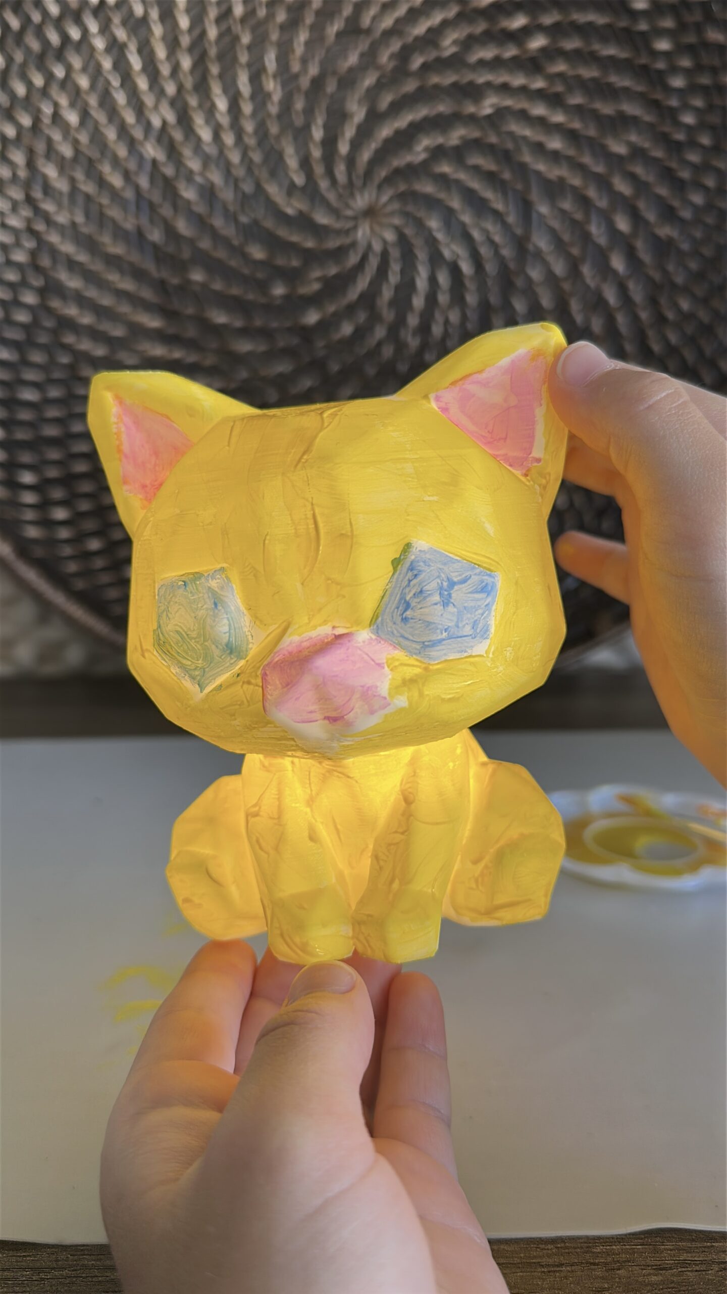 theartkit's tweet card. A Fun DIY Cat Night Light Kit Your Kids Will Actually Use If you’ve been searching for a cat lamp kit, a paint-your-own night light, or just something your kids can do that isn’t begging