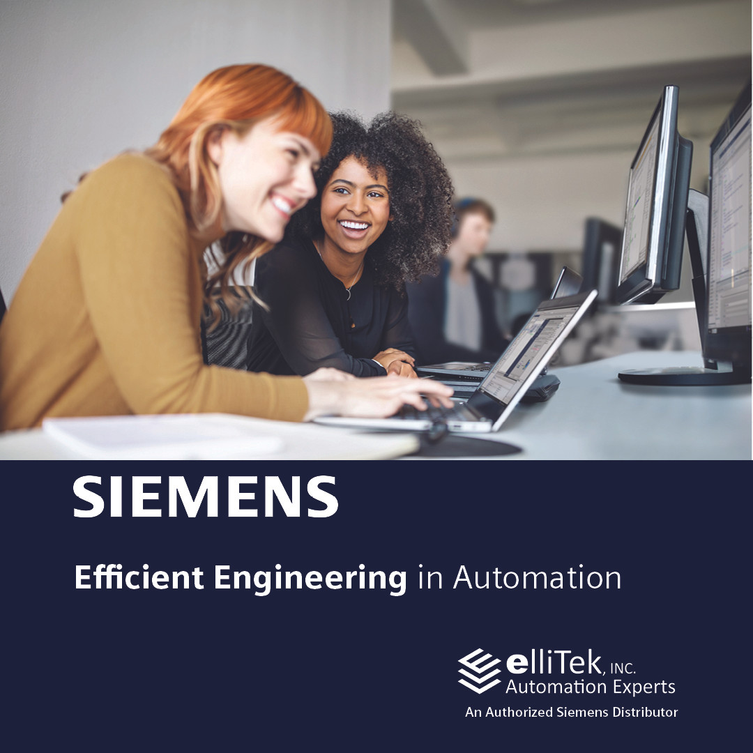 elliTek_Inc's tweet card. Discover how Siemens’ Efficient Engineering solutions help manufacturers do more with less. By automating repetitive tasks, enabling digital workflows, and standardizing design processes, engineering...