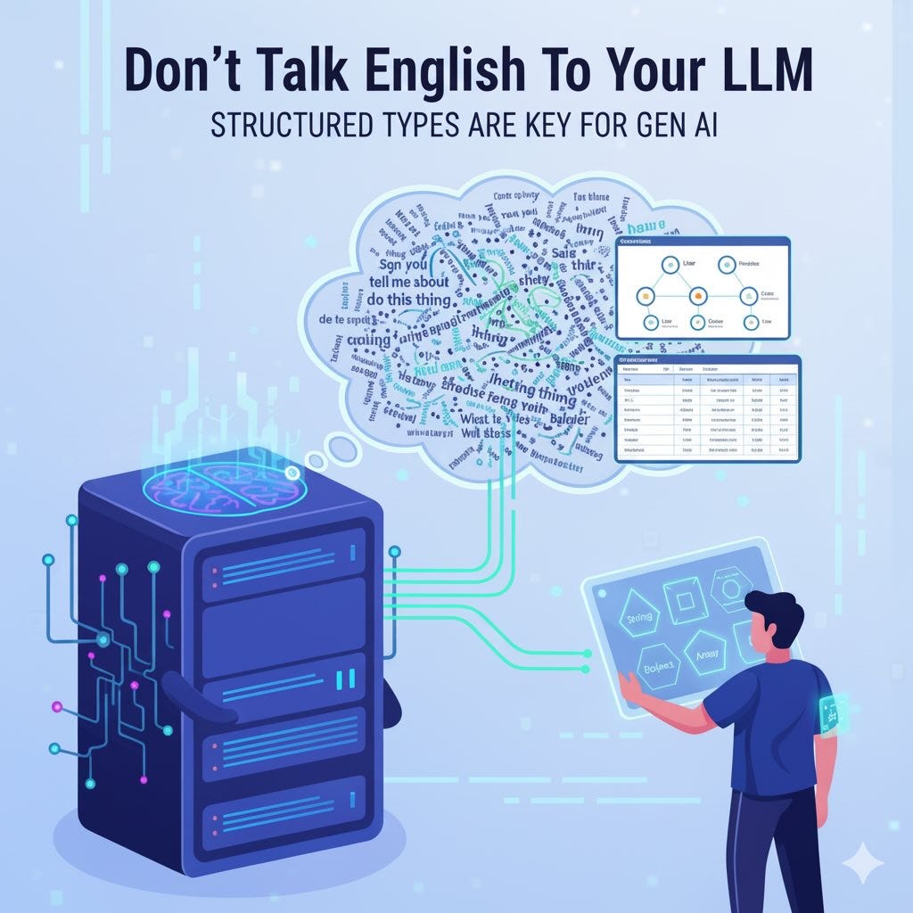 JavaTrendss's tweet card. Just because LLMs are eloquent in natural language doesn’t mean that we should always communicate with them in it. Where important processes are concerned, humans themselves don’t communicate in na...