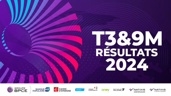 GroupeBPCE's tweet card.  •  Rebond de la performance financière • • Exécution rythmée du Plan Stratégique Vision 2030 •