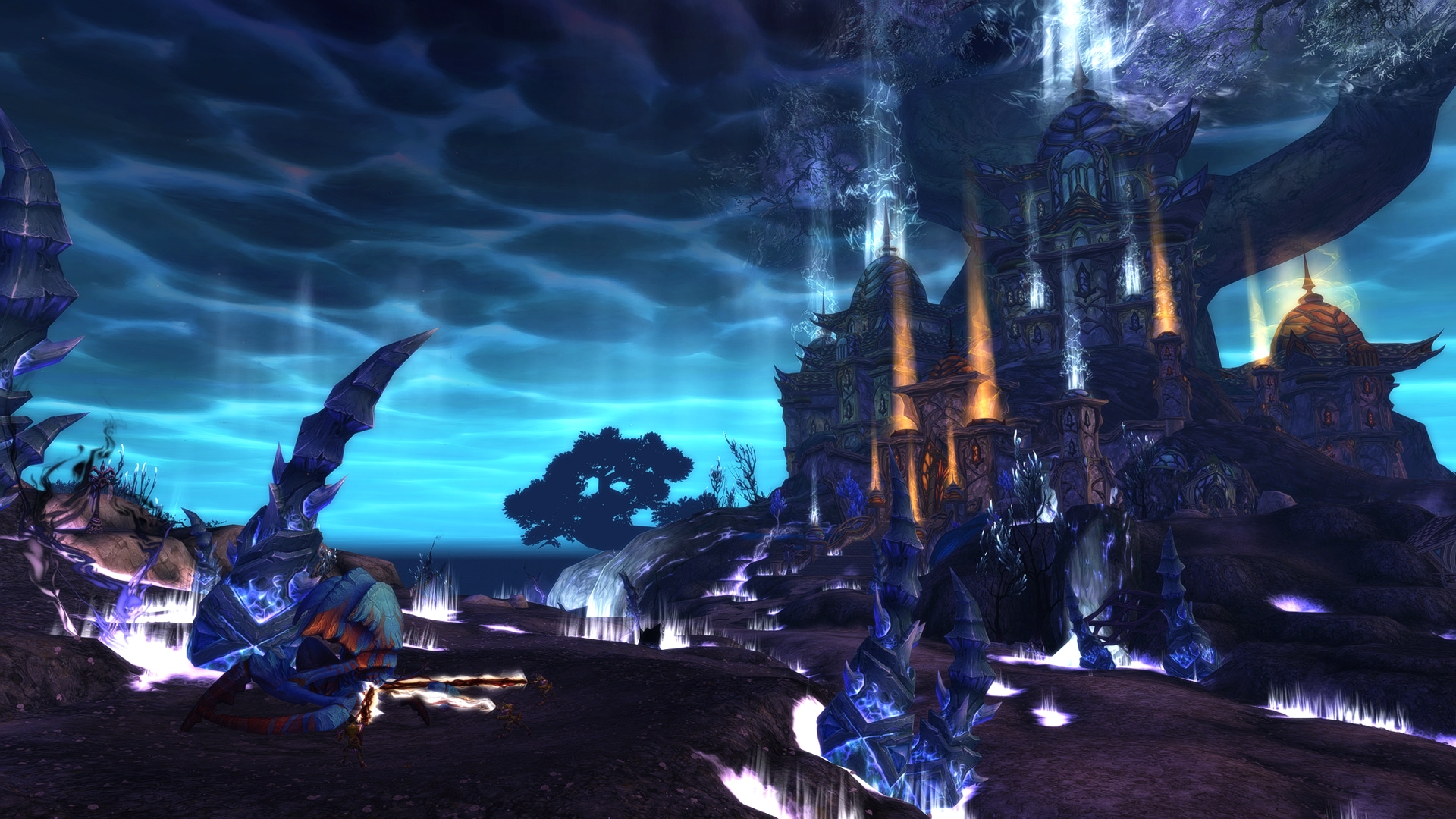 wowclassicdevs's tweet card. Prepare to defend against the corrupted dangers that threaten Pandaria.