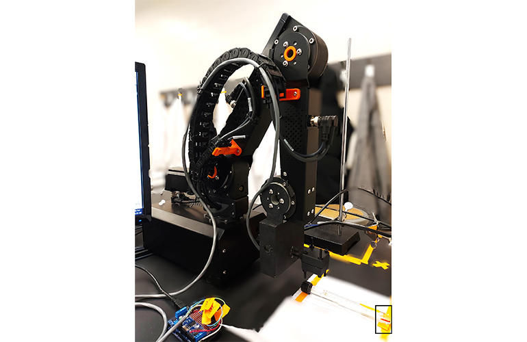 PazangaHealth's tweet card. University of Waterloo researchers have created soft magnetic robots designed to dissolve kidney stones in the urinary tract.