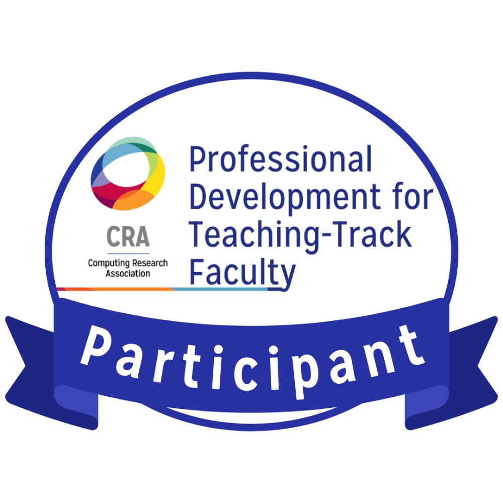 ihadimlioglu's tweet card. The CRA Professional Development Pre-Symposium for Teaching-Track Faculty offers a day of specialized professional development at SIGCSE 2025 for teaching-track faculty, as well as for graduate...