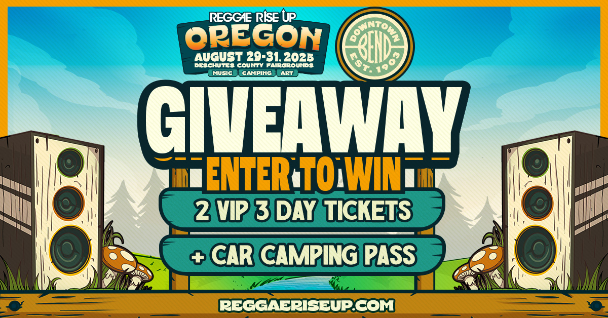latinahippieb's tweet card. Let's bring the crew to Reggae Rise Up Oregon Festival 2025 at Deschutes County Fairgrounds on August 29-31 and join the #RRUFam for the good vibes. 🎫💨 REGGAERISEUP.COM