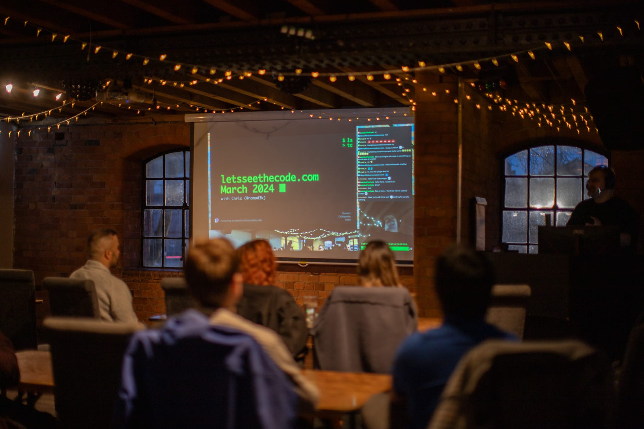 WeAre_Framework's tweet card. Let’s See The Code aims to bring developers of all levels together to learn, connect, experiment and collaborate on live projects.