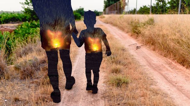 linfinitee's tweet card. Our children and grandchildren are shaped by the genes they inherit from us, but new research is revealing that experiences of hardship or violence can leave their mark too.