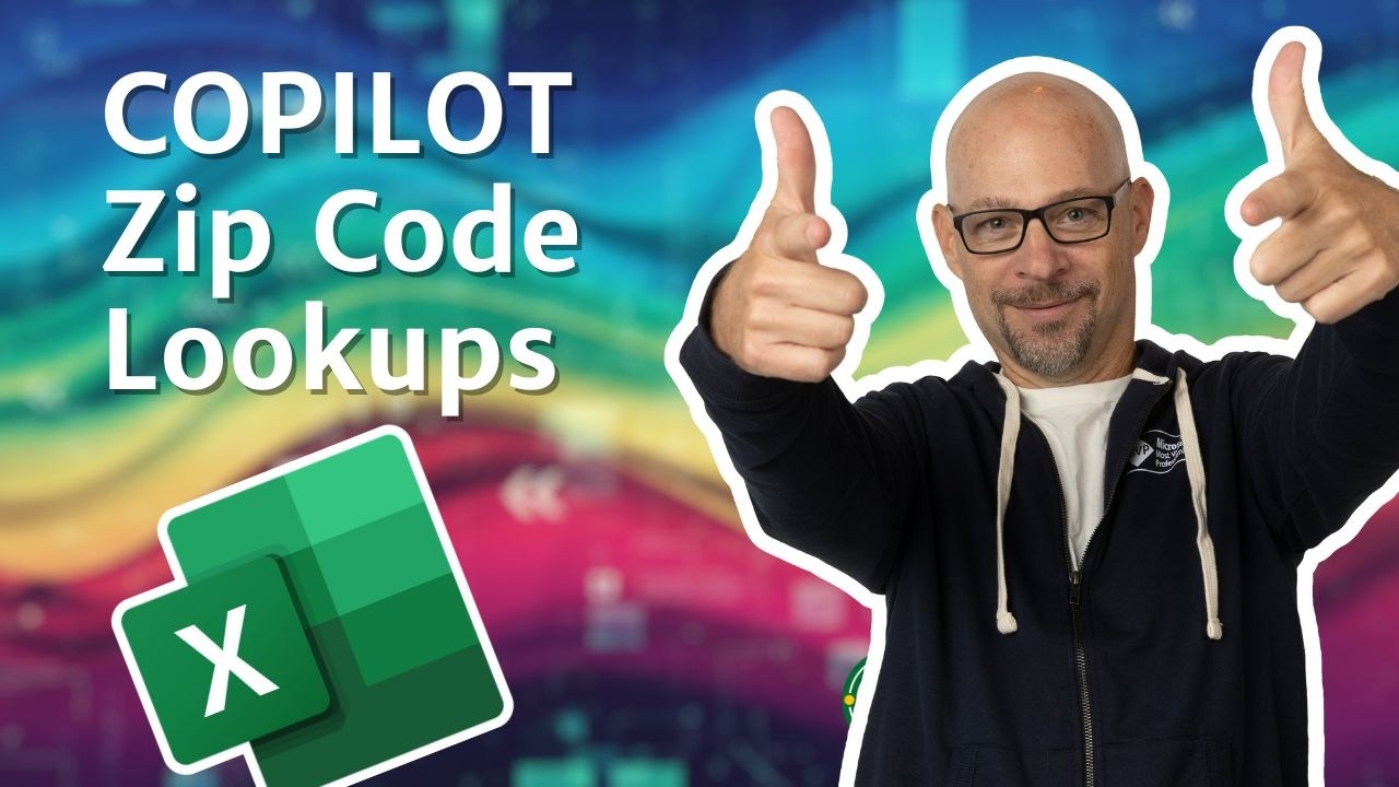 Exceluniversity's tweet card. Auto-Fill City & State from ZIP Code in Excel Using COPILOT +...