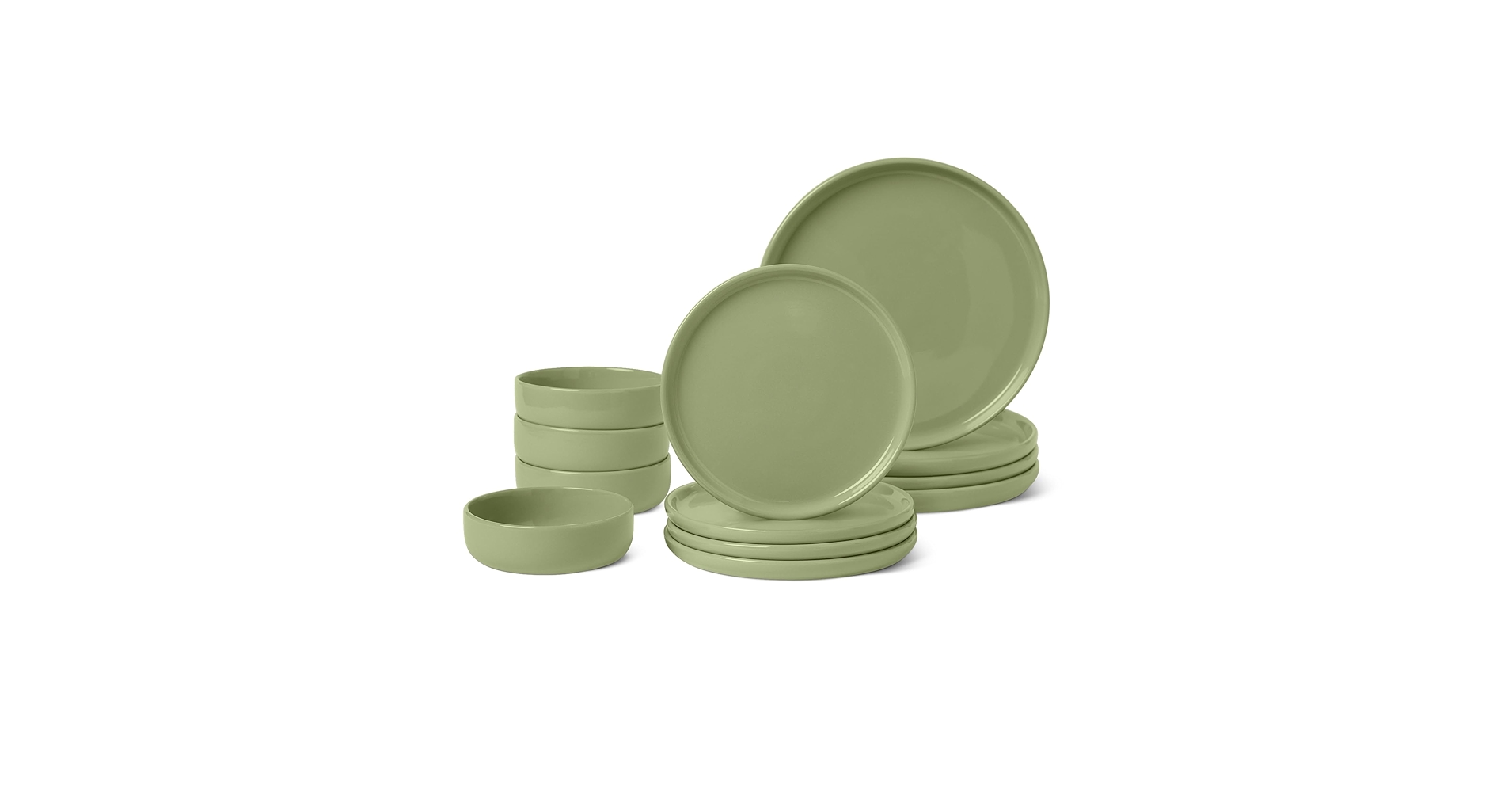 promostking's tweet card. This elegant 12-piece stoneware set provides complete place settings for four, featuring dinner plates, salad plates, and cereal bowls in a timeless design. Made with durable, glazed stoneware that's...