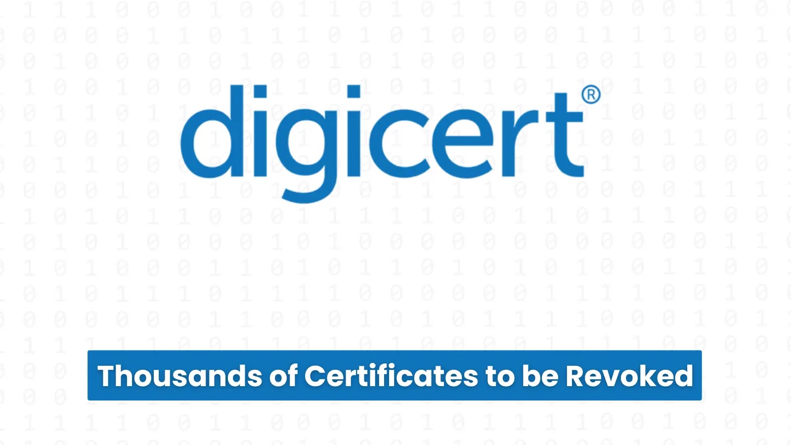 itheask's tweet card. DigiCert, a major certificate authority, to revoke thousands of SSL/TLS certificates because of a Domain Control Verification error. This could affect a lot of websites.
