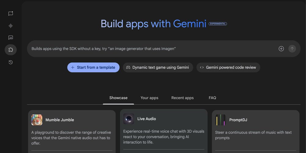 ThePracticalDev's tweet card. A Hands-On Guide to Google AI Studio's New Build Feature Ever had a brilliant app idea but...