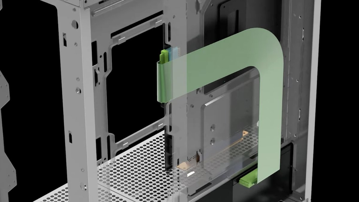 pcgamer's tweet card. DIY-APE takes his war on cables to a whole new level.