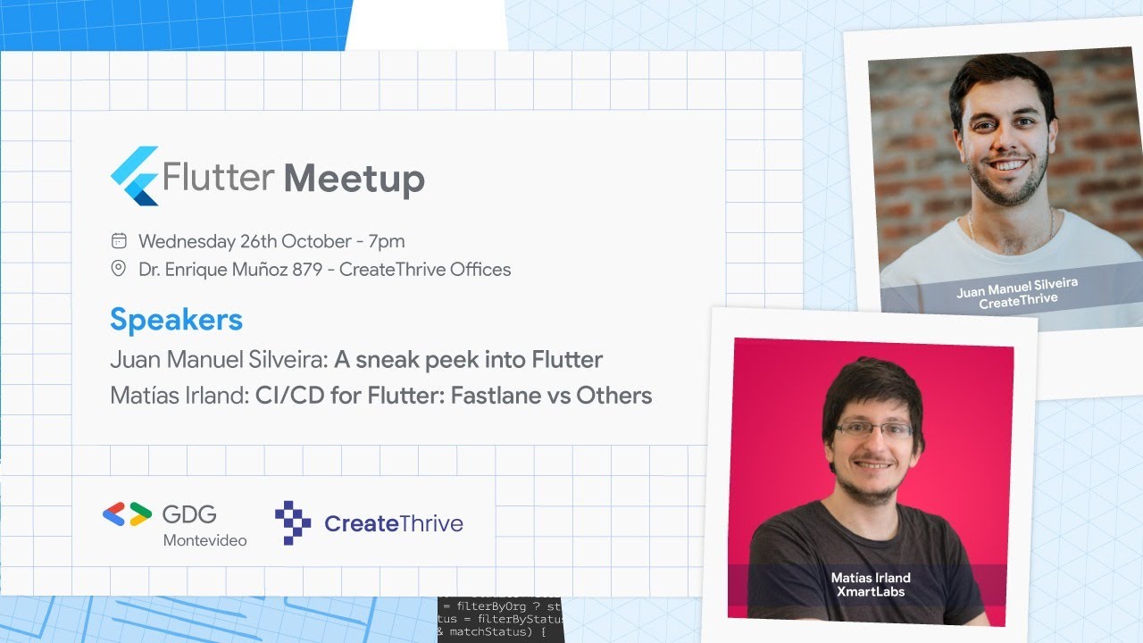 FlutterMvd's tweet card. Flutter + Fastlane