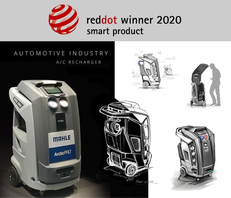 AMV_Design's tweet card. Una conferma per AMV Design arriva dalla prestigiosa giuria del Red Dot Award. Mahle ha vinto il Red Dot Award: Product Design 2020 per la sua stazione di ricarica A/C ACX 480 nella categoria smart...