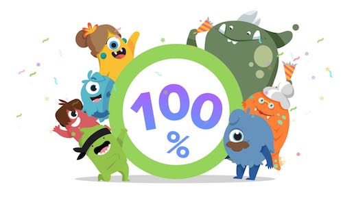 rdecpaul's tweet card. One hundred percent of parents are connected to my classroom on ClassDojo!