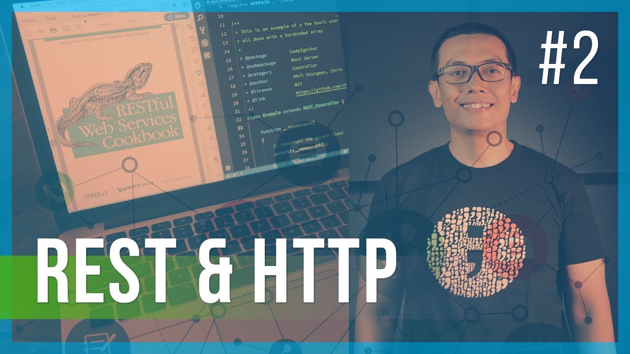 asishackerd's tweet card. REST API #2 REST dan HTTP