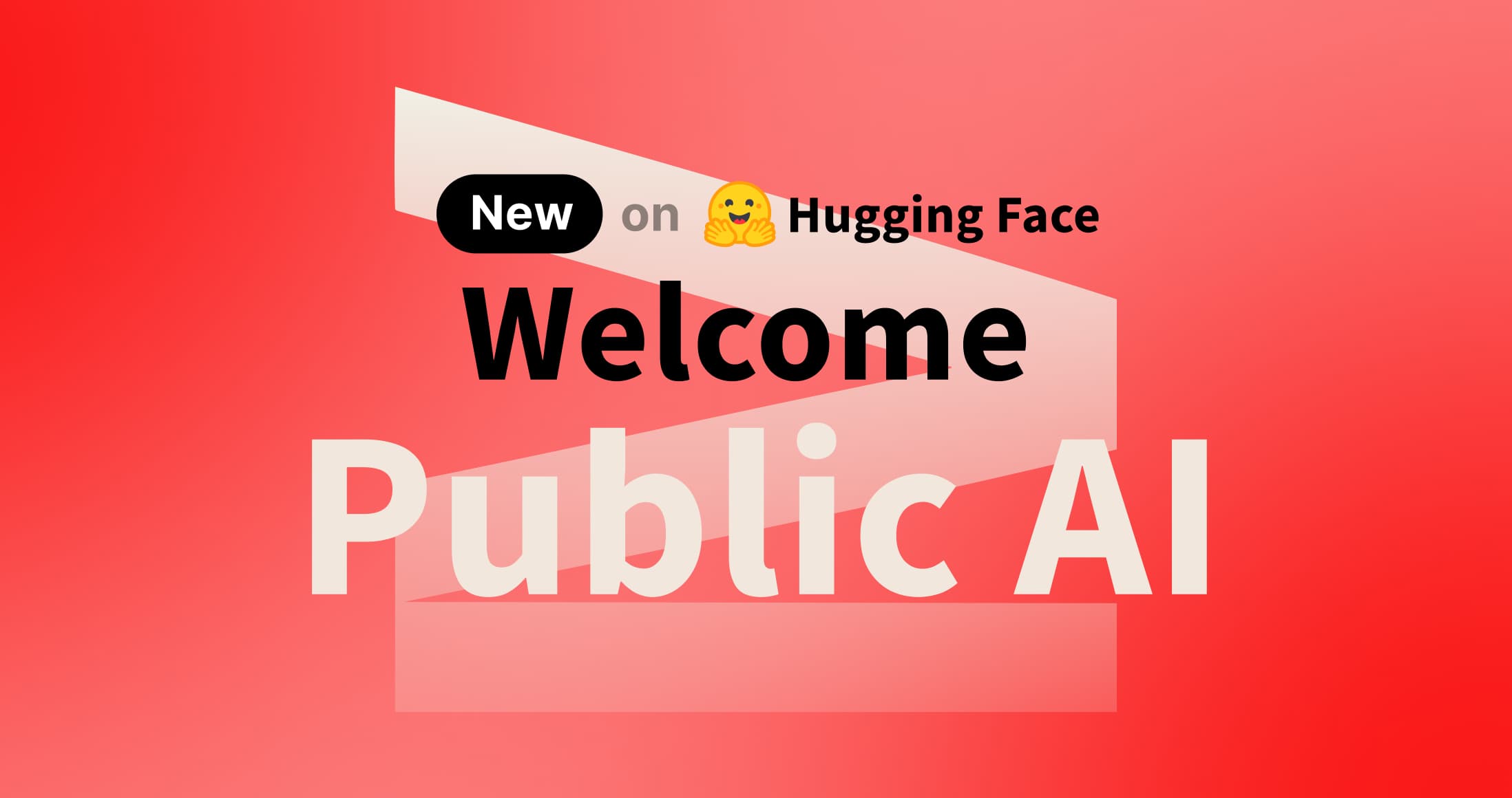 genainewstop's tweet card. Public AI on Hugging Face Inference Providers 🔥