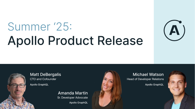 apollographql's tweet card. Apollo is introducing updates to make graph-based API orchestration more accessible and practical for teams of all sizes. In this webinar, we’ll walk through these new capabilities and show how they...
