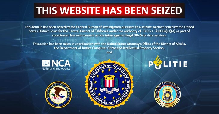 techpearce3's tweet card. FBI has charged 6 individuals and seized 48 domains linked to DDoS-for-hire service platforms