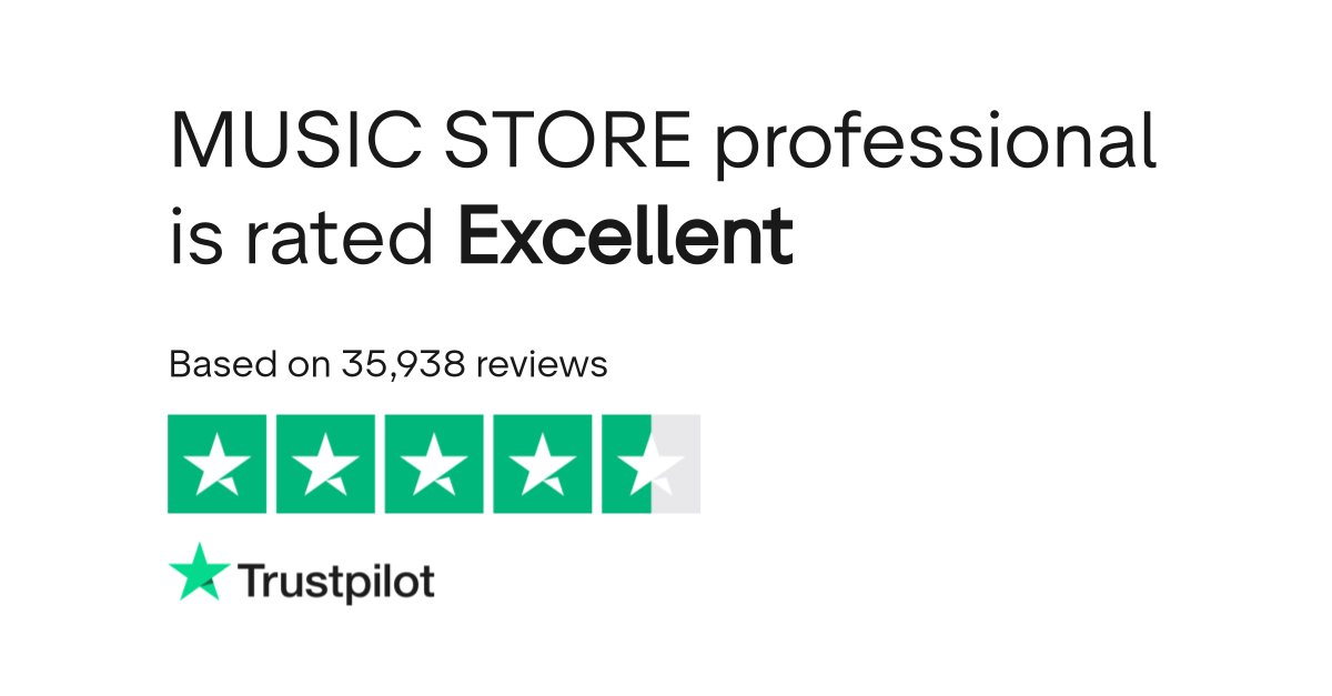 DistinctDan's tweet card. Do you agree with MUSIC STORE professional's TrustScore? Voice your opinion today and hear what 35,938 customers have already said.