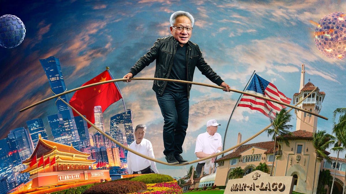 loyndsview's tweet card. Since the start of this year, Nvidia CEO Jensen Huang has been thrust into an unexpected new role—chief lobbyist for his company—forcing him to carry its hopes, suggestions and pleas directly to...