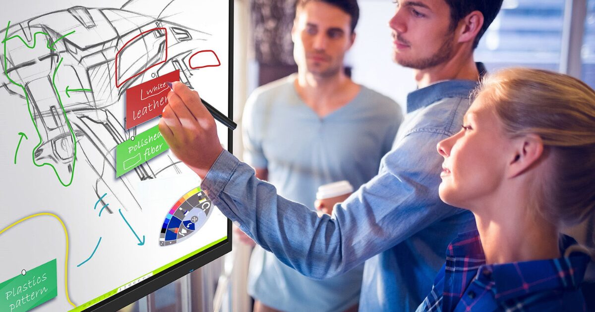 RichardJBooth12's tweet card. Looking for cutting-edge audio visual solutions? Our interactive touchscreens are the answer. But what makes them so special? Click to find out!