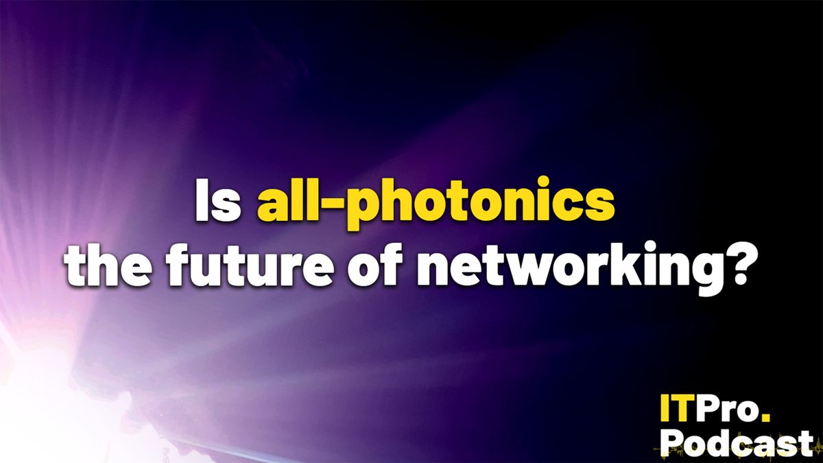 ITPro's tweet card. Using light to transmit data rather than relying on electronic components could slash latency