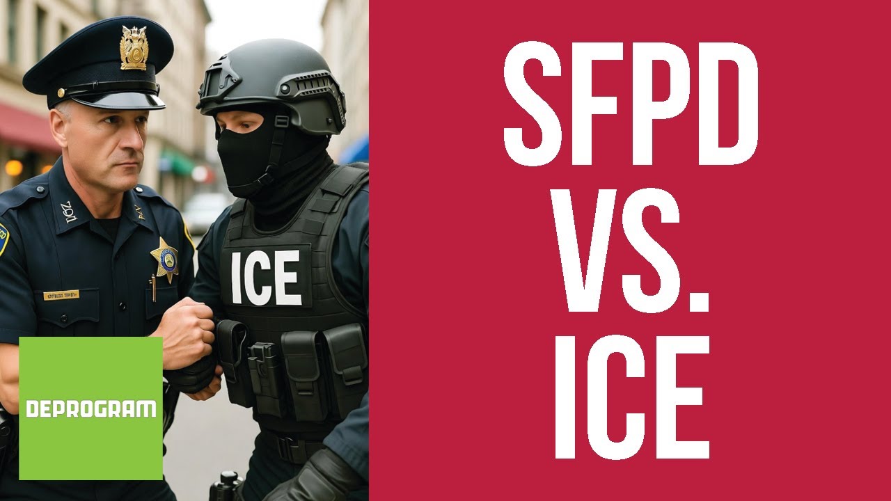 TedRall's tweet card. Deprogram with Ted Rall and John Kiriakou: “SFPD vs. ICE”