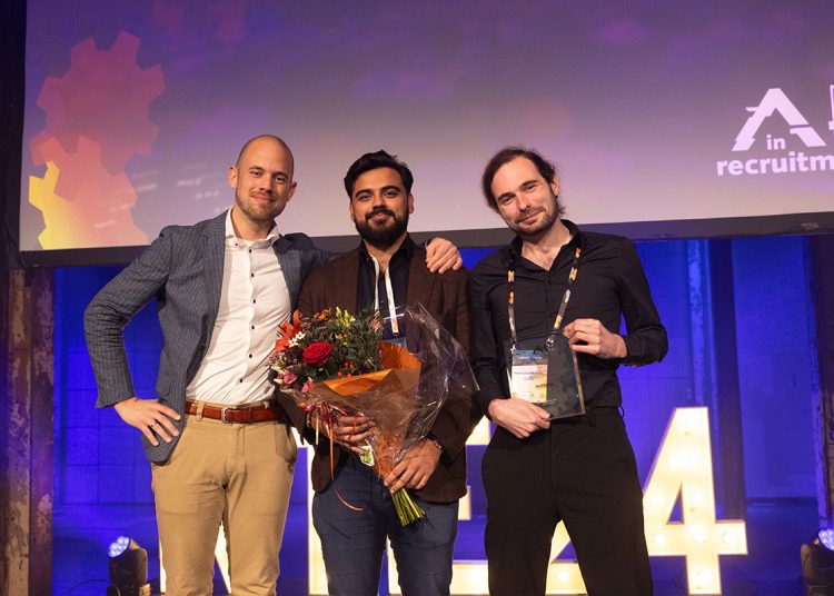 RecrTech's tweet card. Het was dubbelprijs voor In2Dialog. De de Utrechtse startup ging er óók vandoor met de AI in Recruitment Benelux Award 2024. 