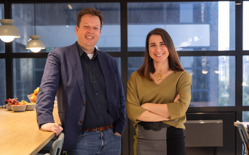 RecrTech's tweet card. Katherine Baranova is sinds 1 november de nieuwe CEO van Intelligence Group, Academie voor Arbeidsmarktcommunicatie en Werf&.