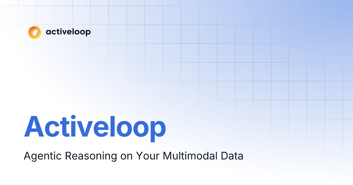 slashML's tweet card. Agentic Reasoning on Your Multimodal Data