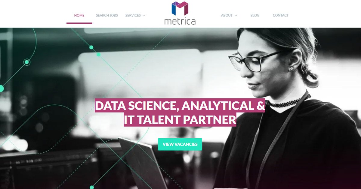 CortexIT's tweet card. Metrica Recruitment is a leading Analytical recruitment consultancy. Search for Data Science and Analytical jobs with global tech giants and start-ups now!