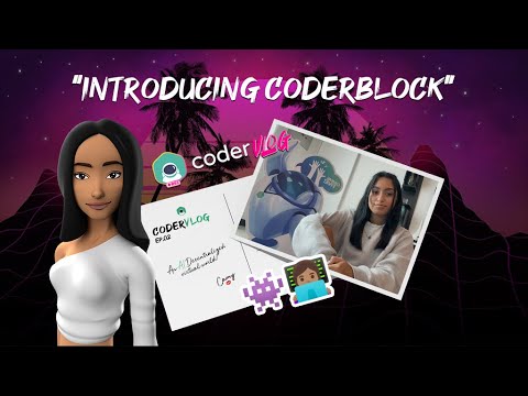 coderblock's tweet card. CoderVlog Ep. 2 - Introducing Coderblock