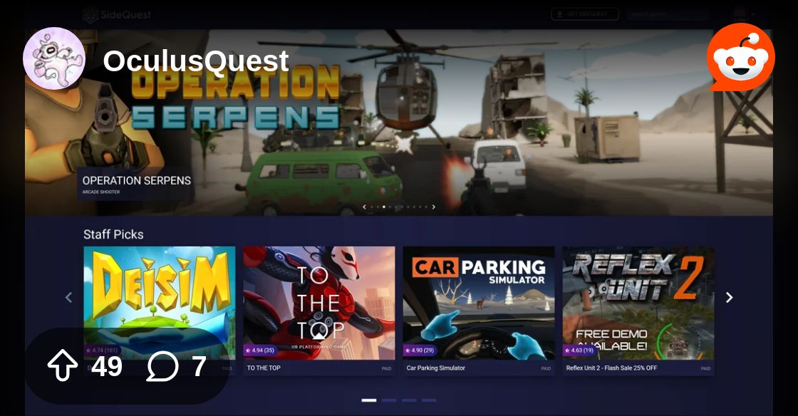 MythCityGames's tweet card. Explore this post and more from the OculusQuest community