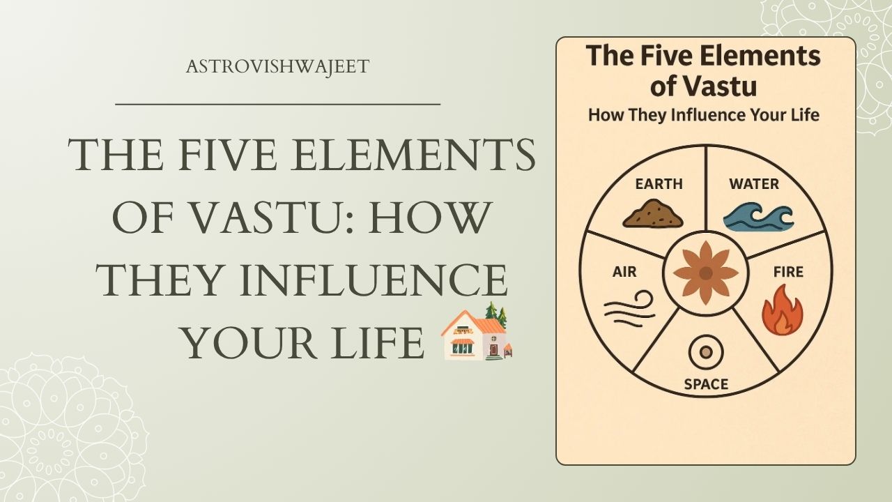 astrovishwajeet's tweet card. This article explores each of these five elements of Vastu in detail, their significance in Vastu, and practical ways you can harmonize them