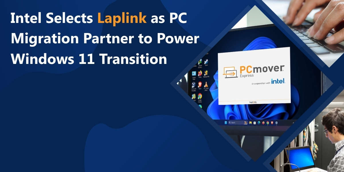 Laplink's tweet card. Intel chooses Laplink’s PCmover to streamline Windows 11 transitions—enabling fast, secure, and scalable PC migrations for organizations worldwide.