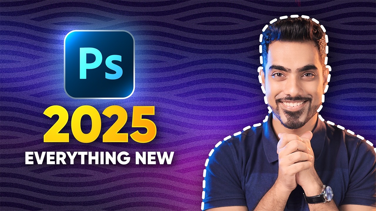 Photoshop's tweet card. Photoshop 2025: Top 7 New Features Explained!