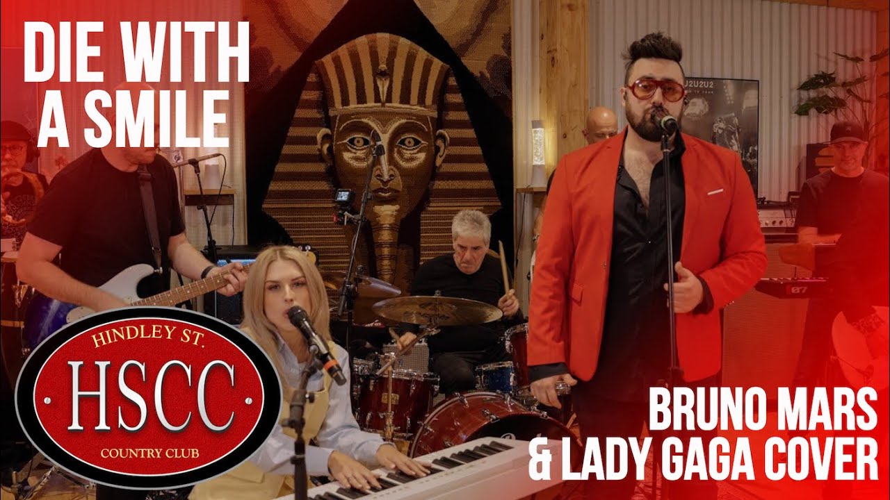 DaveVegas99's tweet card. 'Die With A Smile' (Bruno Mars & Lady Gaga) Cover by The HSCC