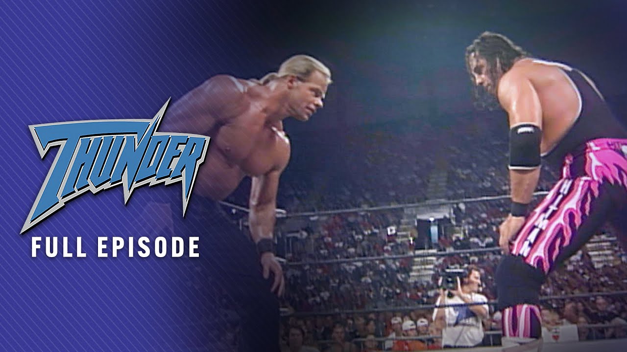 B14ck1ce's tweet card. FULL EPISODE: Bret Hart challenges Lex Luger for U.S. Title: WCW...