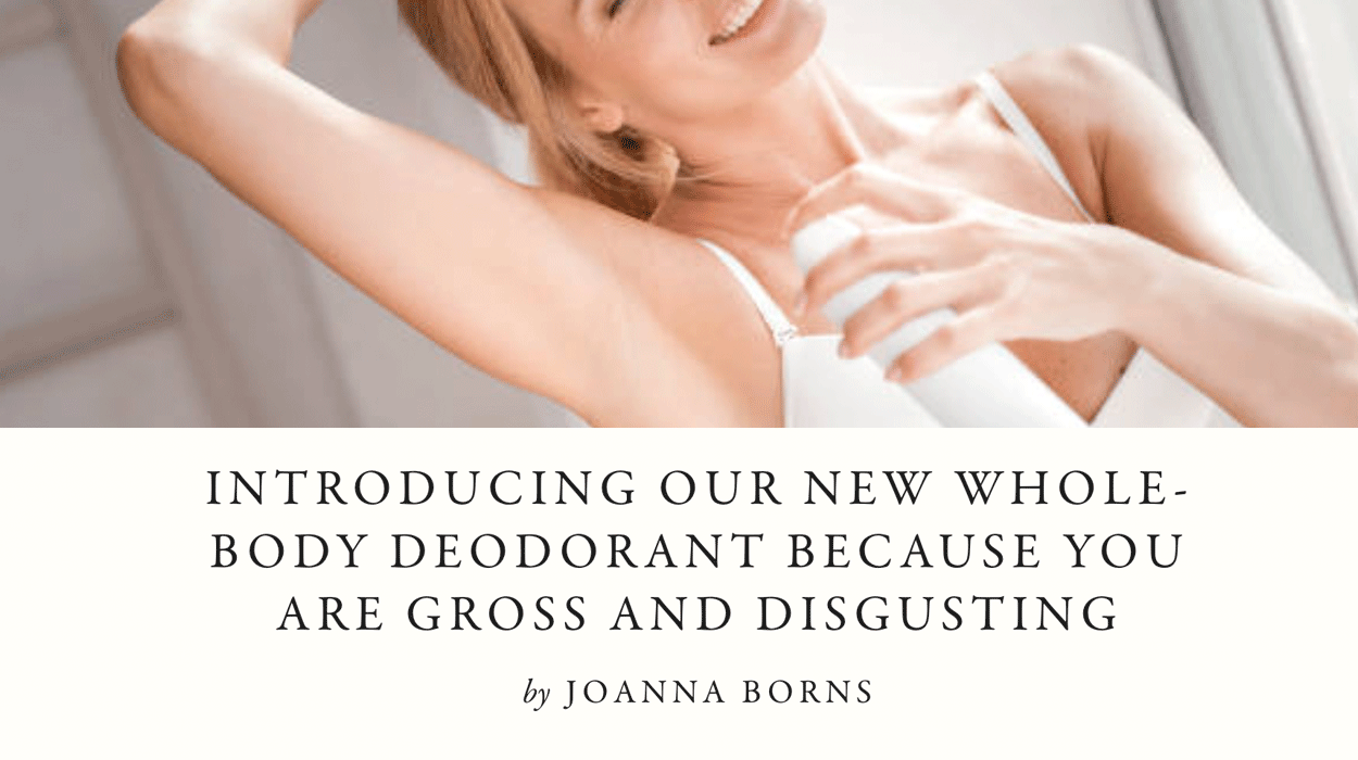 mcsweeneys's tweet card. Life can be pretty smelly sometimes. And that’s totally normal, so don’t worry. Our company is here to save you with products that will cover up yo...