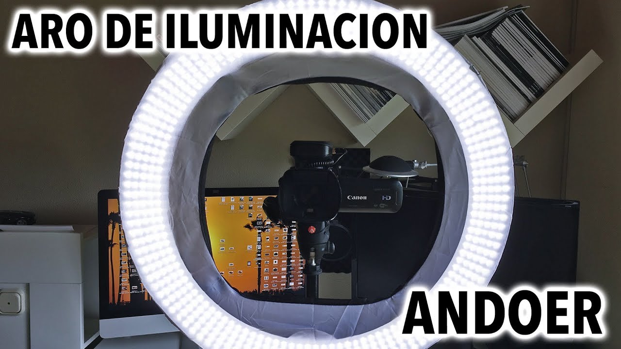 CSCondeWeb's tweet card. Aro de iluminación | Revisión