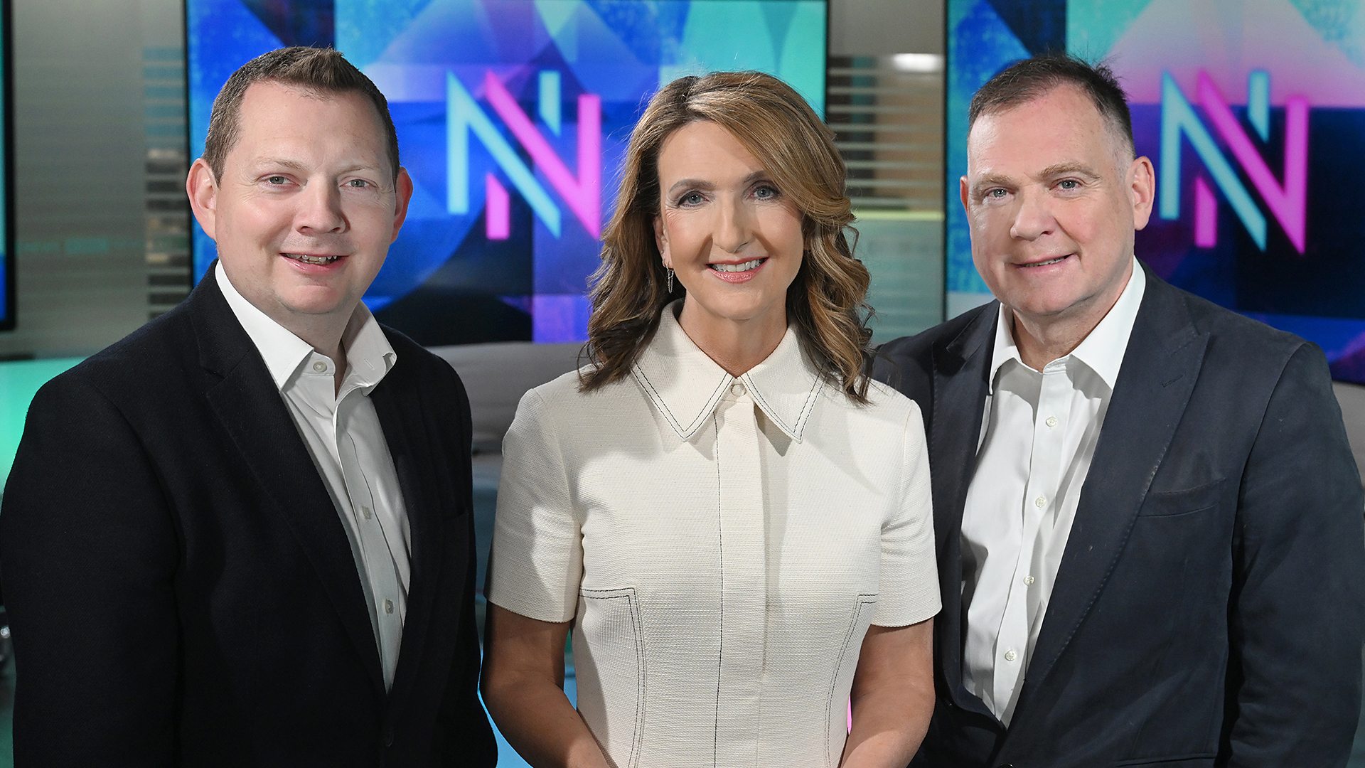 BBCNewsPR's tweet card. Paddy and Matt will start officially this month as new permanent presenters