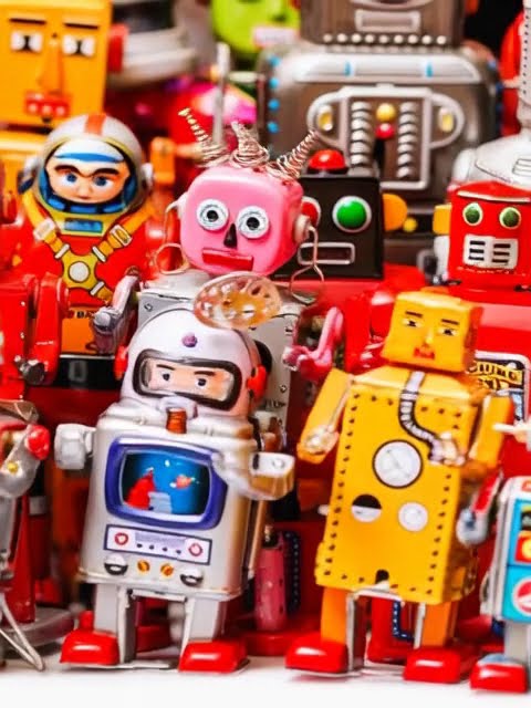 FLATEARTHCENTER's tweet card. THE PLAYROOM #spooky#robotstory #robotgame #ROBOTSFUN