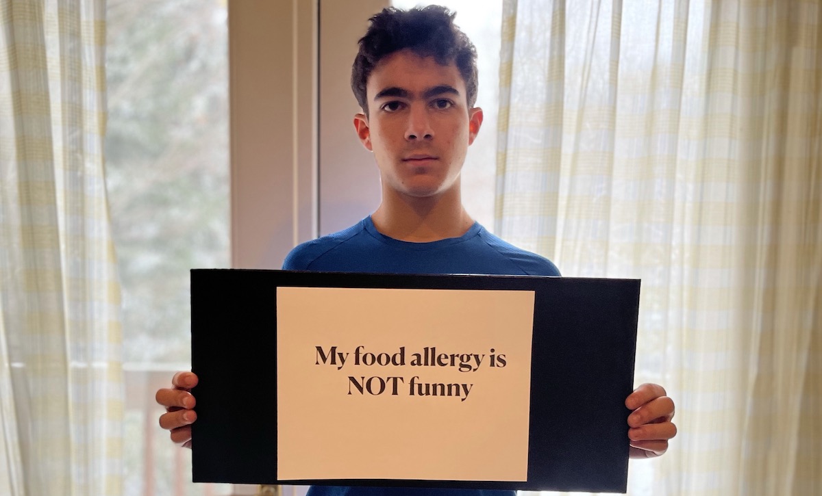 NoNutTraveler's tweet card. With yet more Twitter food allergy jokes, Lianne Mandelbaum has had it. "The words become acceptable, stigmatizing and causing hurt," she writes.