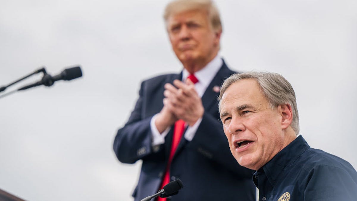 cpm_bsd's tweet card. Texas Governor Greg Abbott ordered the Texas National Guard to arrest immigrants caught illegally crossing the state’s southern border from Mexico Tuesday.Abbott outlined his order in a letter to...