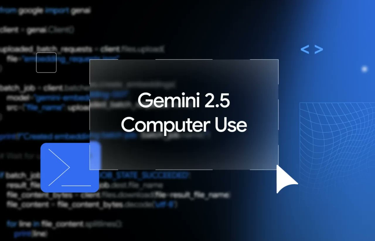 NeowinFeed's tweet card. Google has announced Gemini 2.5 Computer Use, a new AI model that allows agents to interact with user interfaces on websites and mobile apps.