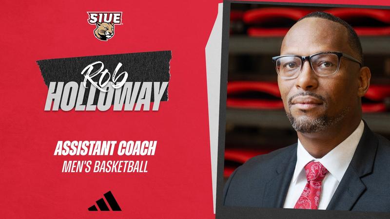 SIUECougars's tweet card. EDWARDSVILLE, Ill. – SIUE men's basketball Head Coach Brian Barone has added veteran assistant coach Rob Holloway to his staff.