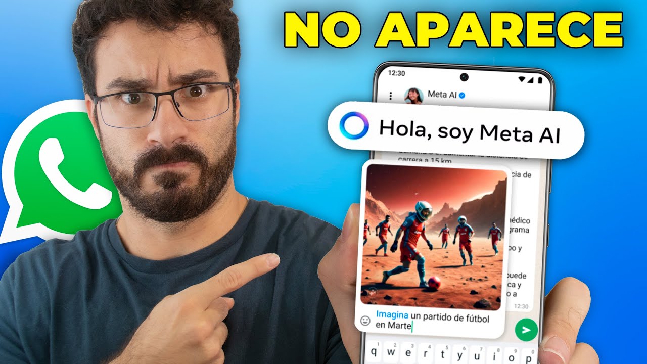 AndroidConsejos's tweet card. Por ESTO No Aparece META AI en TU WhatsApp